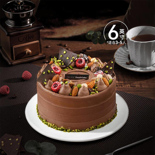 【可可莓果】双层慕斯夹心，三重浓郁风味 慕斯夹心蛋糕 商品图5