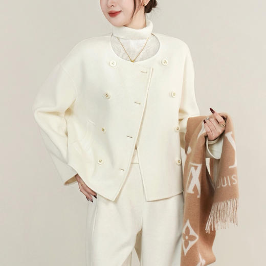 【特价不退换】【预售7天】良木礼羊毛外套（D2592639） 商品图1