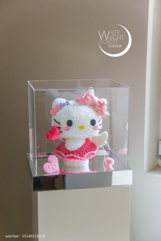 天使kitty猫永生花 商品图4