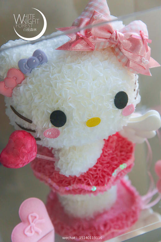 天使kitty猫永生花 商品图5