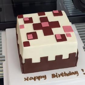 【像素创意】我的世界主题蛋糕