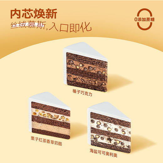 【魔法多肉小镇】遇见绿洲 纯手工制作可爱多肉 慕斯夹心蛋糕 商品图3