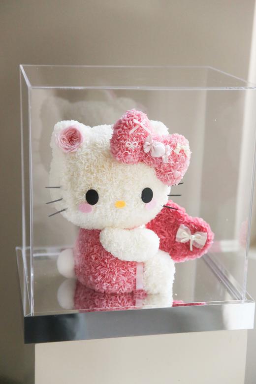 爱心kitty猫永生花 商品图6