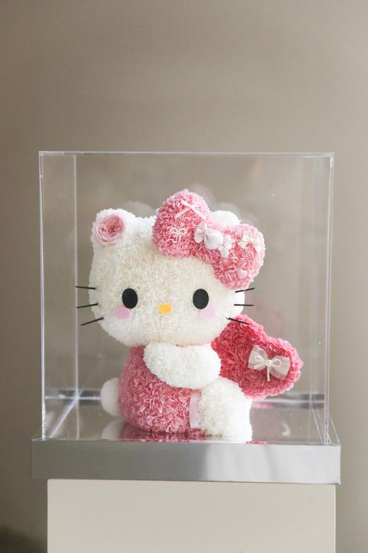 爱心kitty猫永生花 商品图7