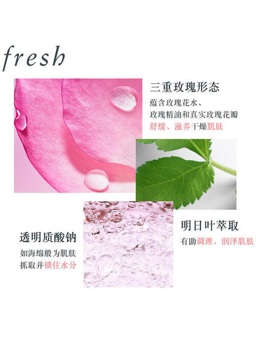 Fresh馥蕾诗 大马士革玫瑰润泽密集保湿水 商品图2