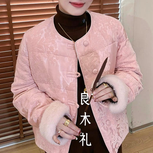 【特价不退换】【预售7天】良木礼水貂鹅绒服（D251103459） 商品图3