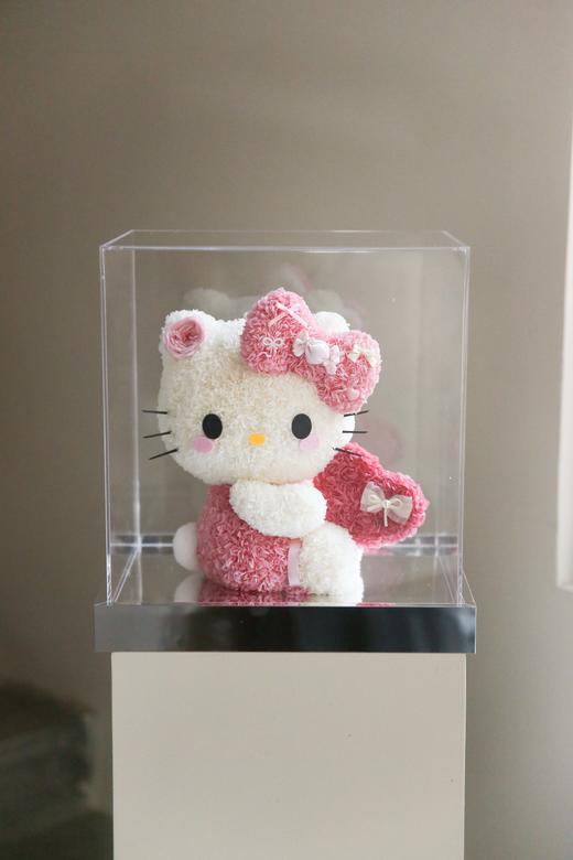 爱心kitty猫永生花 商品图3