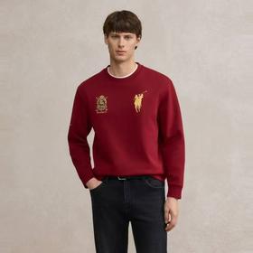 POLOWALK 男式卫衣（薄绒-圆领）AQ3W54210012 [广百北京路店] 【9F-折扣】