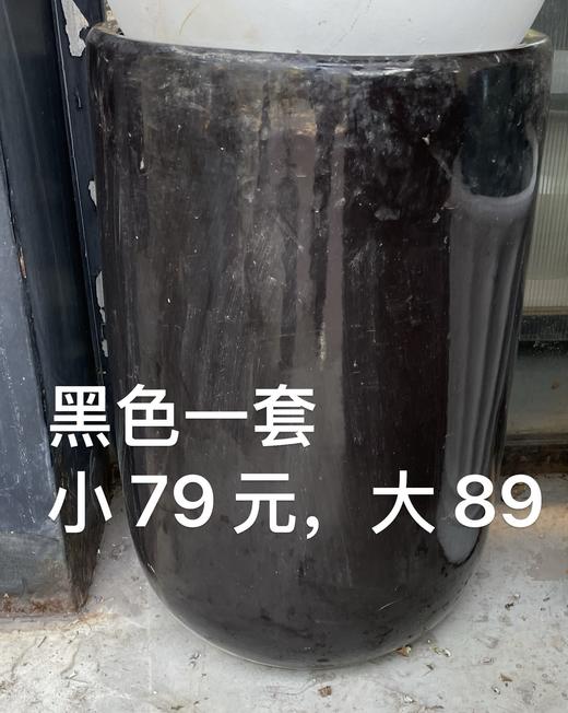 黑色落地花盆 商品图0
