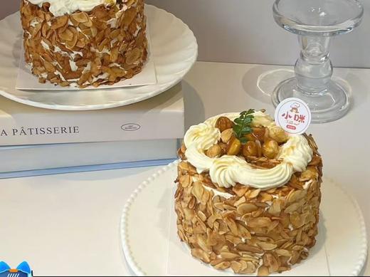 焦糖海盐榛子杏仁蛋糕 商品图0