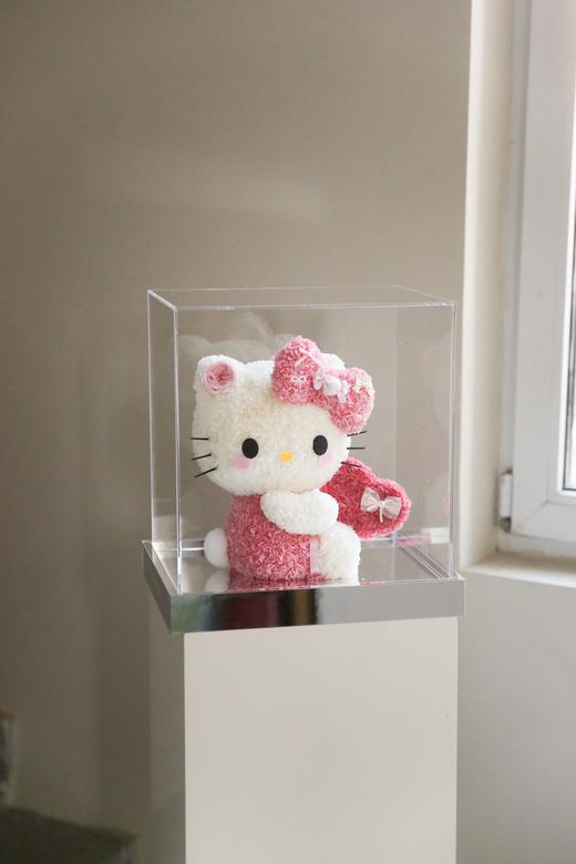 爱心kitty猫永生花 商品图2