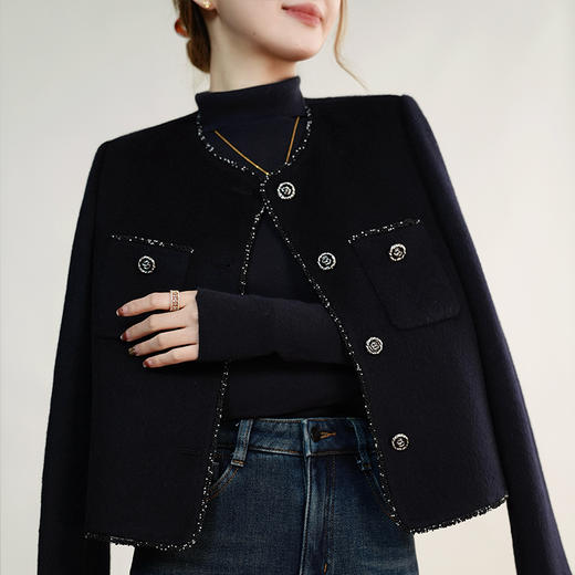 【特价不退不换】【部分现货】良木礼桑蚕丝羊绒小香（Q2582105） 商品图0