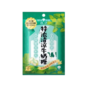 102g悠哈特浓清凉牛奶糖