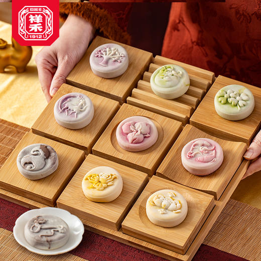 祥禾饽饽铺 2026年马年限定礼盒 骐骥桶820克 商品图2