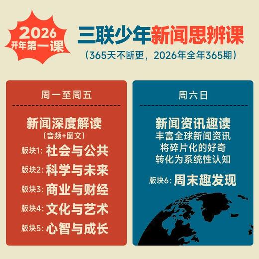 【年末巨献】三联少年新闻思辨课 商品图1