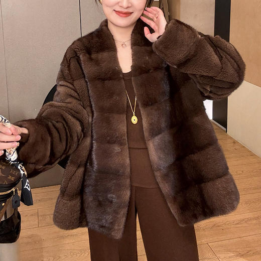 【预售7天】良木礼水貂外套（3202F） 商品图3