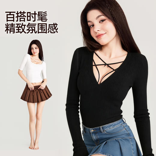 好奇蜜斯性感内衣女蕾丝纯欲大胸显小文胸罩套装小胸薄不空杯新款  穆恩 商品图1