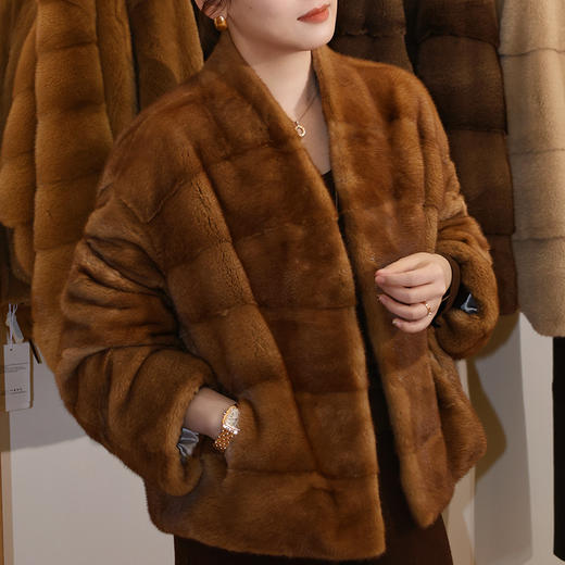 【预售7天】良木礼水貂外套（3623F） 商品图3