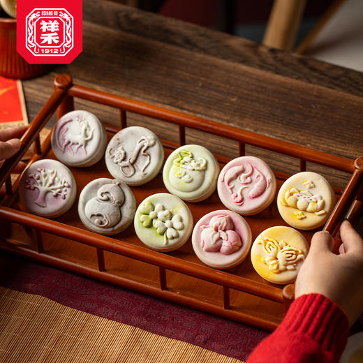 祥禾饽饽铺 2026年马年限定礼盒 骐骥桶820克 商品图3