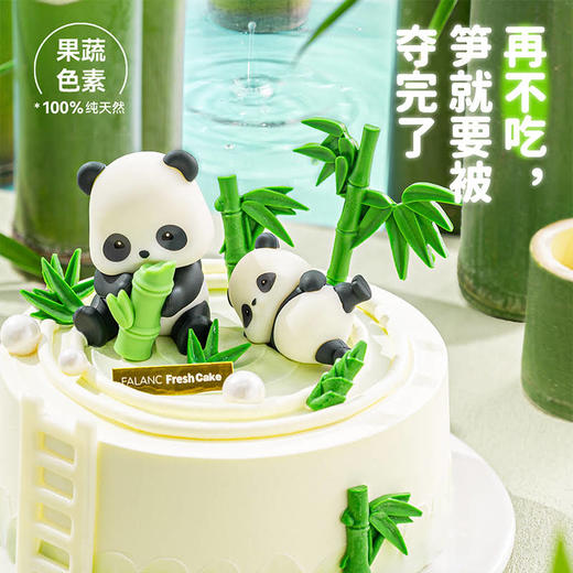 【最佳笋友】圆滚滚，软糯糯的大熊猫，做你的最佳“笋”友（温馨提示：熊猫不可食用） 慕斯夹心蛋糕 商品图1