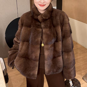 【预售7天】良木礼水貂外套(3327F)