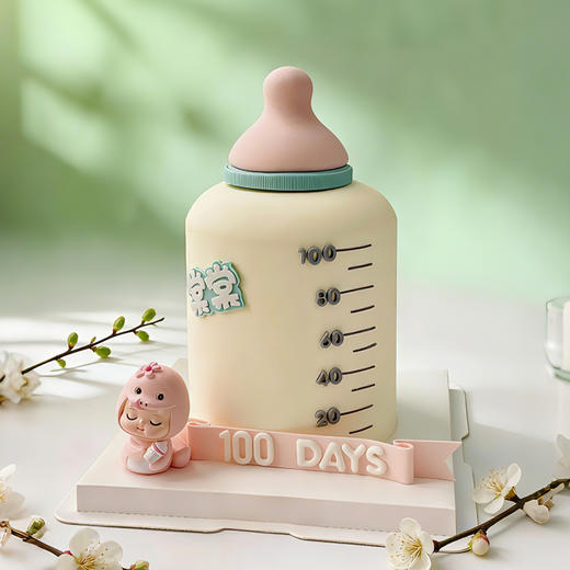 女宝宝100天奶瓶 商品图0