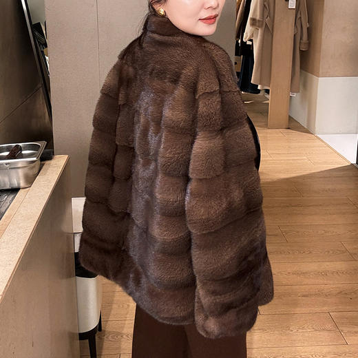 【预售7天】良木礼水貂外套(3327F) 商品图1