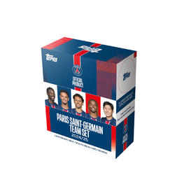 Topps PSG Team Set24-25赛季DECK BOX巴黎圣日耳曼队盒球星卡