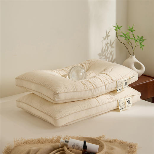 自然醒亚麻北极熊枕-棉麻绣花小熊枕头成人立体亚麻枕芯XK 商品图8