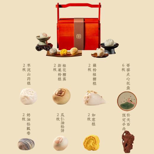 【伴手礼赠】红楼梦糕点礼盒典藏款 商品图5