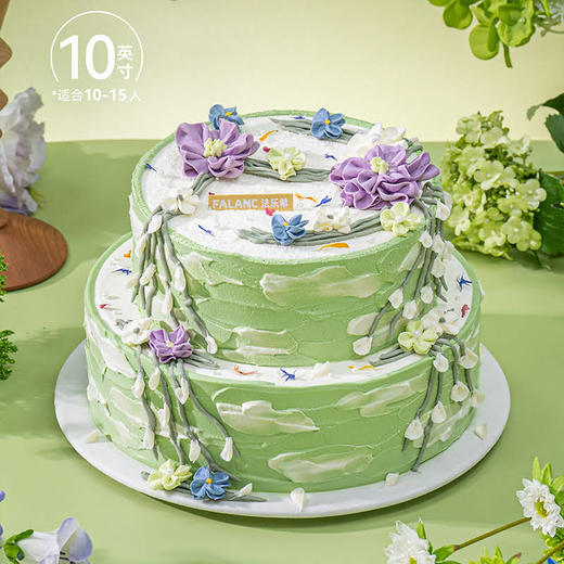 【莫奈紫鸢】平衡与感知的美学 慕斯夹心蛋糕 商品图6