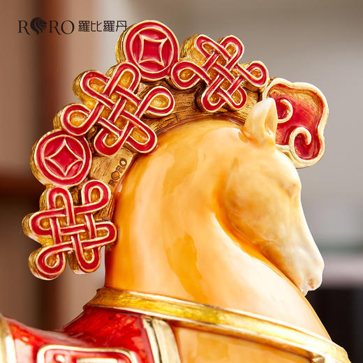E-LB-R91706J  罗比罗丹 马上有福摆件 小号 商品图4