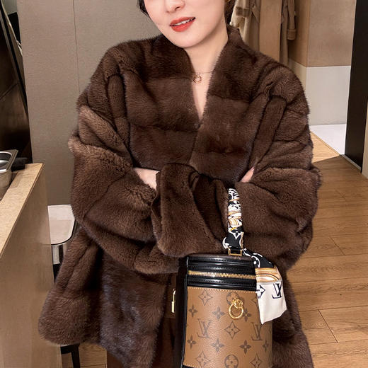 【预售7天】良木礼水貂外套（3202F） 商品图2