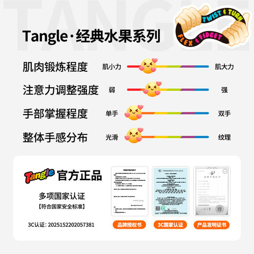 Tangle经典Classics水果系列 商品图5