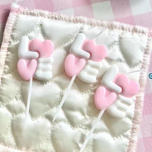 【立体LOVE蜡烛】 商品图0