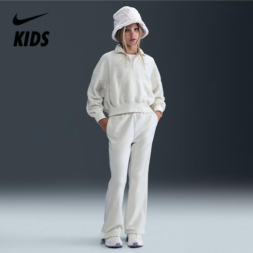Nike Sportswear 大童（女孩）加绒长裤 HV0407 商品图0