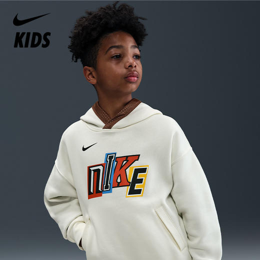 Nike Start Soul 大童（男孩）双面穿连帽衫 IO7909 商品图0
