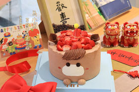 马小马·草莓米麻薯蛋糕（可备注少糖）