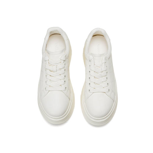 Westory2026年春季简约百搭小白鞋休闲运动深口单鞋S26AM50691 商品图7