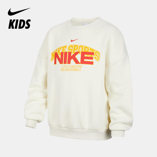 Nike Sportswear Bounce Era 大童加绒圆领运动衫 IO7826 商品图0