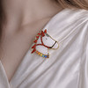 北京仓｜Gripoix Paris-rainbow Horse-白马王子 白色 小萌马 胸针［法国设计师］ 商品缩略图0