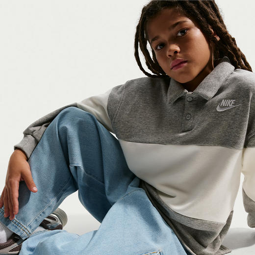 Nike Sportswear Collection 大童牛仔工装长裤 IO0197 商品图3