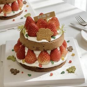 🎄 巧克力草莓蛋糕塔