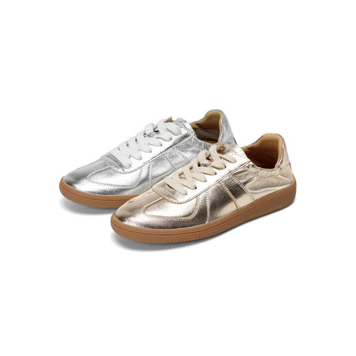 Westory2025年秋季轻薄德训鞋金属色软底软面运动鞋S25CM76391（现货即发） 商品图11