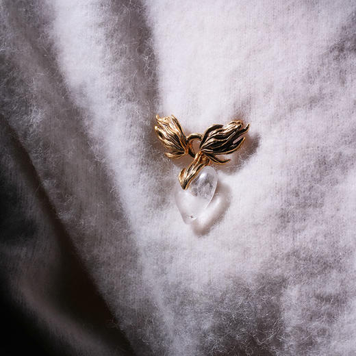 北京仓｜Goossens Paris-COEUR PRECIEUX-爱心 胸针［法国设计师］ 商品图3