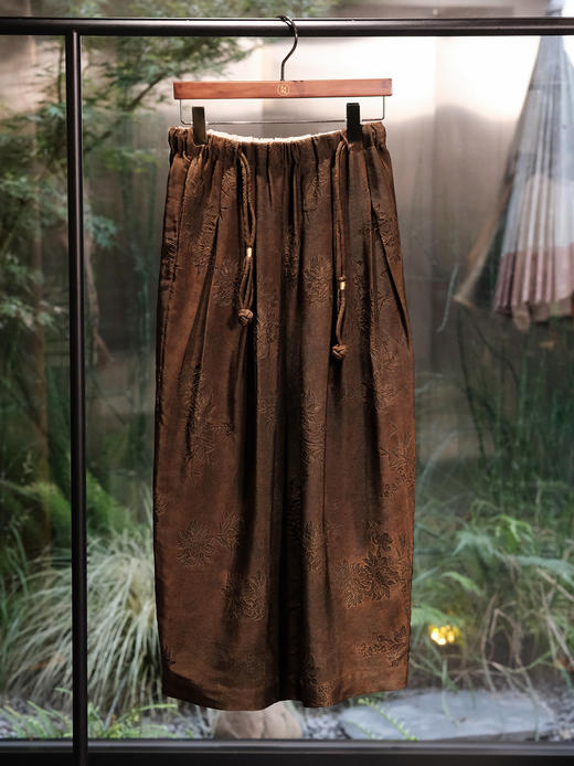 盛唐婧 | 风吟罗縠轻奢时尚香云纱花苞半裙 商品图0