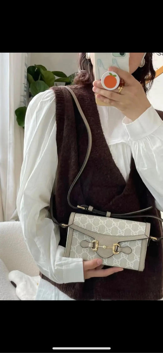 Gucci 1955 燕麦色 盒子包 商品图3