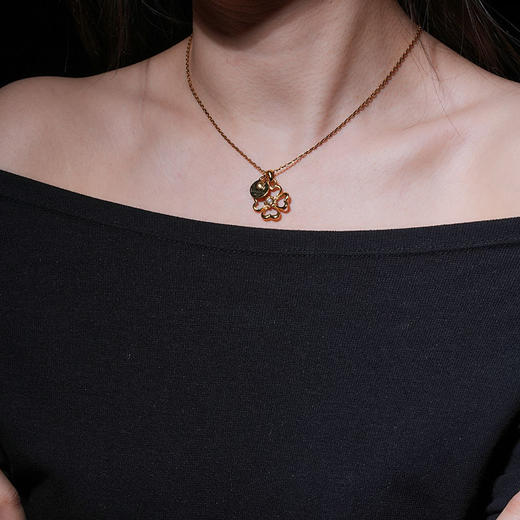 北京仓｜Goossens Paris-Talisman-镂空 四叶草 项链［法国设计师］ 商品图0