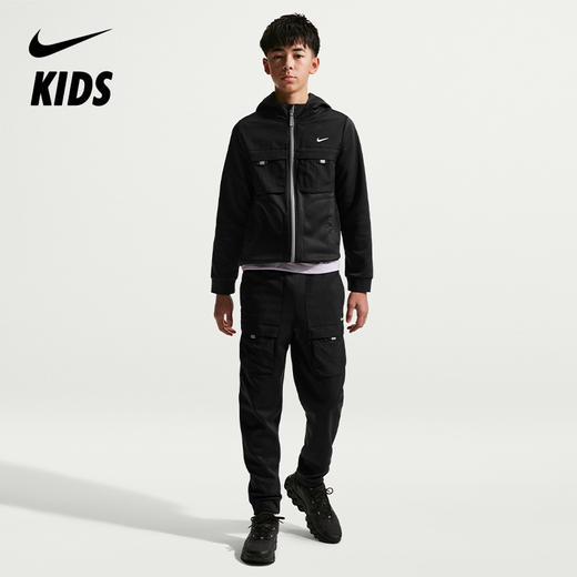 Nike Sportswear City Utility 大童加绒长裤 IO0764 商品图0