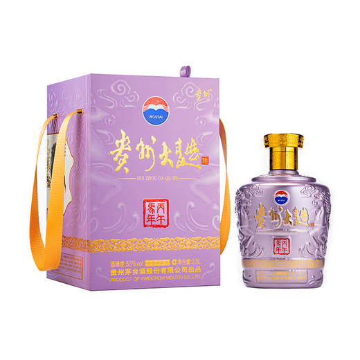 53度贵州大曲酒（丙午马年）2.5L 单瓶 商品图1